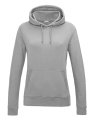 Dames Hoodie College AWDis JH001F Heather Grey